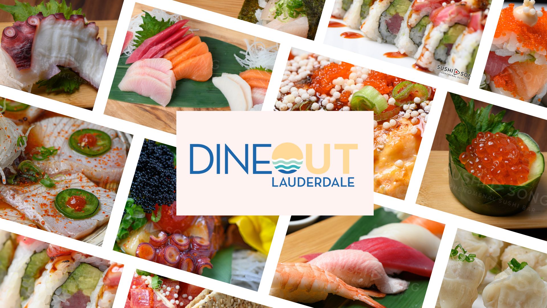 Sushi Song & Thai Song Take Part in Visit Lauderdale’s Dine Out Lauderdale