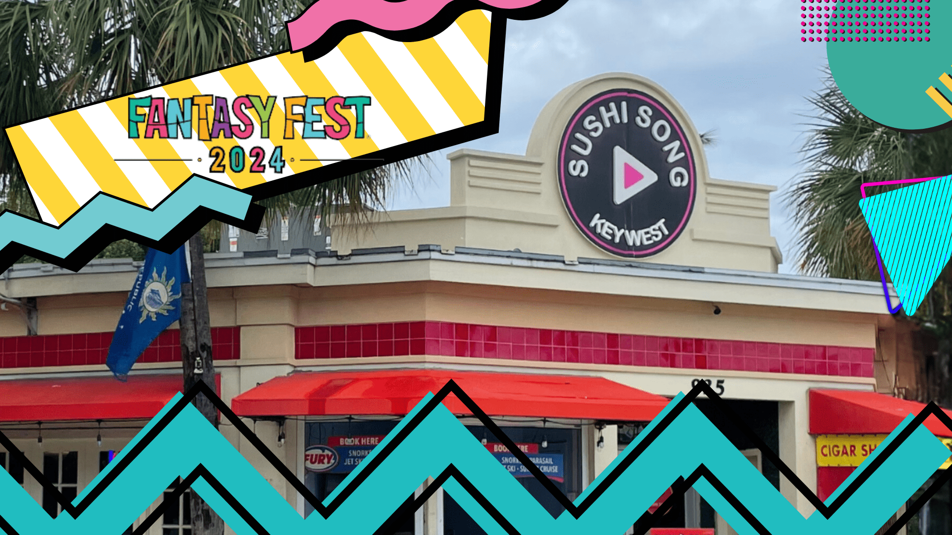 Sushi Song Makes a Splash at Key West’s Fantasy Fest with Parade Float and Special Events